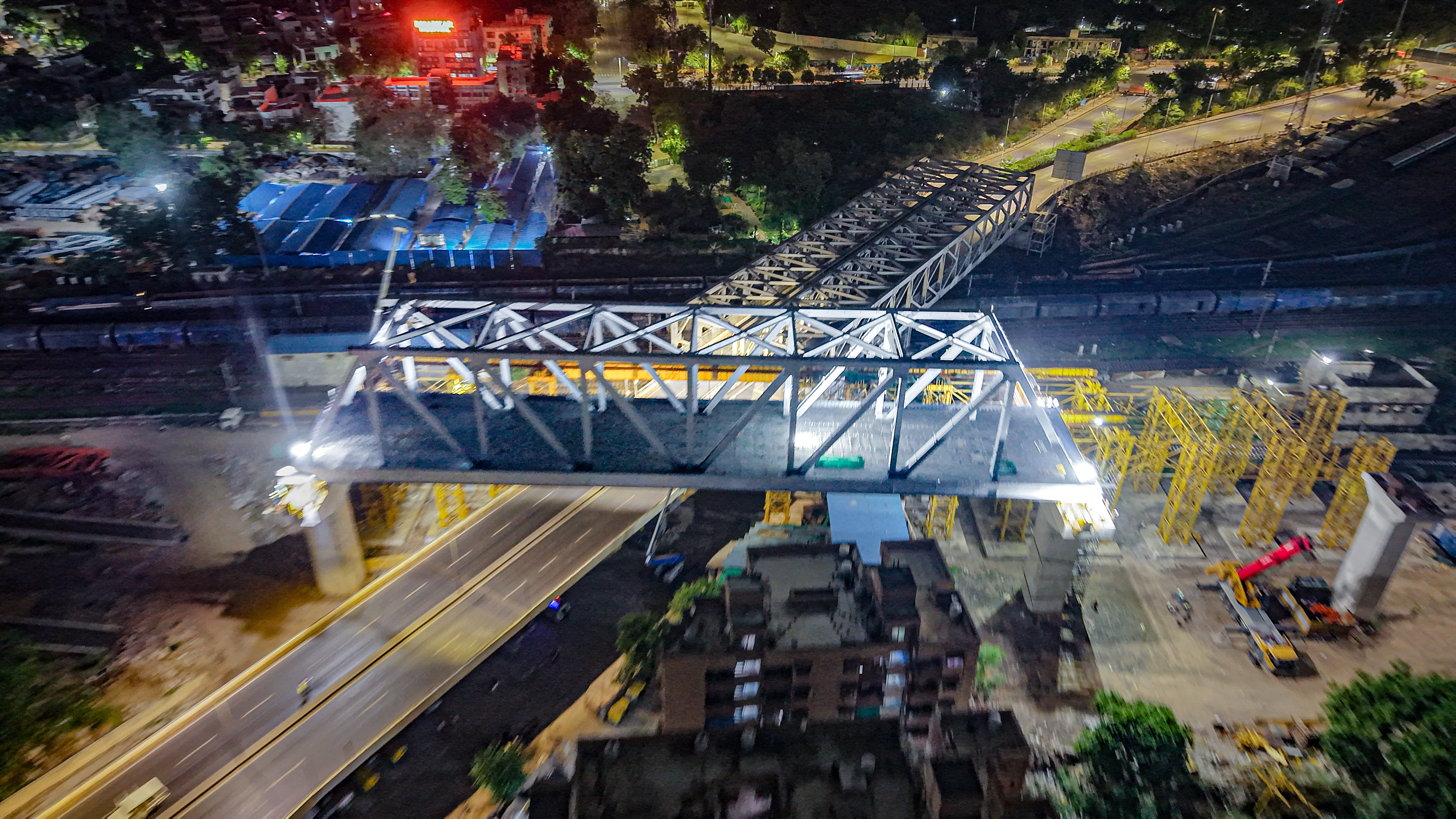 Tunnel Boring Machine excavating 10 km tunnel between Sawli and Vikhroli, including a 7 km undersea section beneath Thane Creek for Mumbai-Ahmedabad Bullet Train project